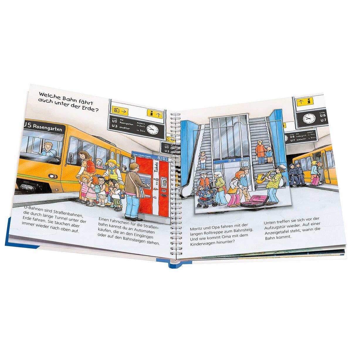 Ravensburger Wieso? Weshalb? Warum? junior, Band 63: Unterwegs mit Bus und Bahn