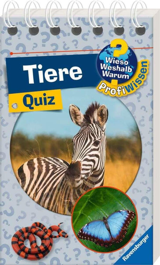 Ravensburger Wieso? Weshalb? Warum? ProfiWissen Quiz Tiere