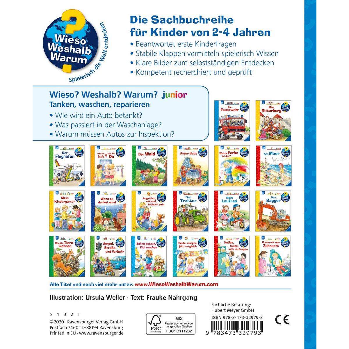 Ravensburger Wieso? Weshalb? Warum?jun69: Tanken, waschen, reparieren
