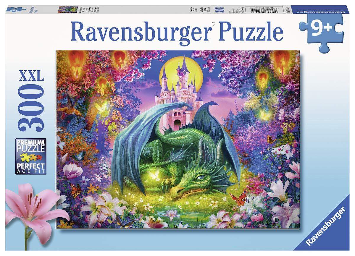 Ravensburger XXL Kinderpuzzle Mystischer Drachenwald, 300 Teile