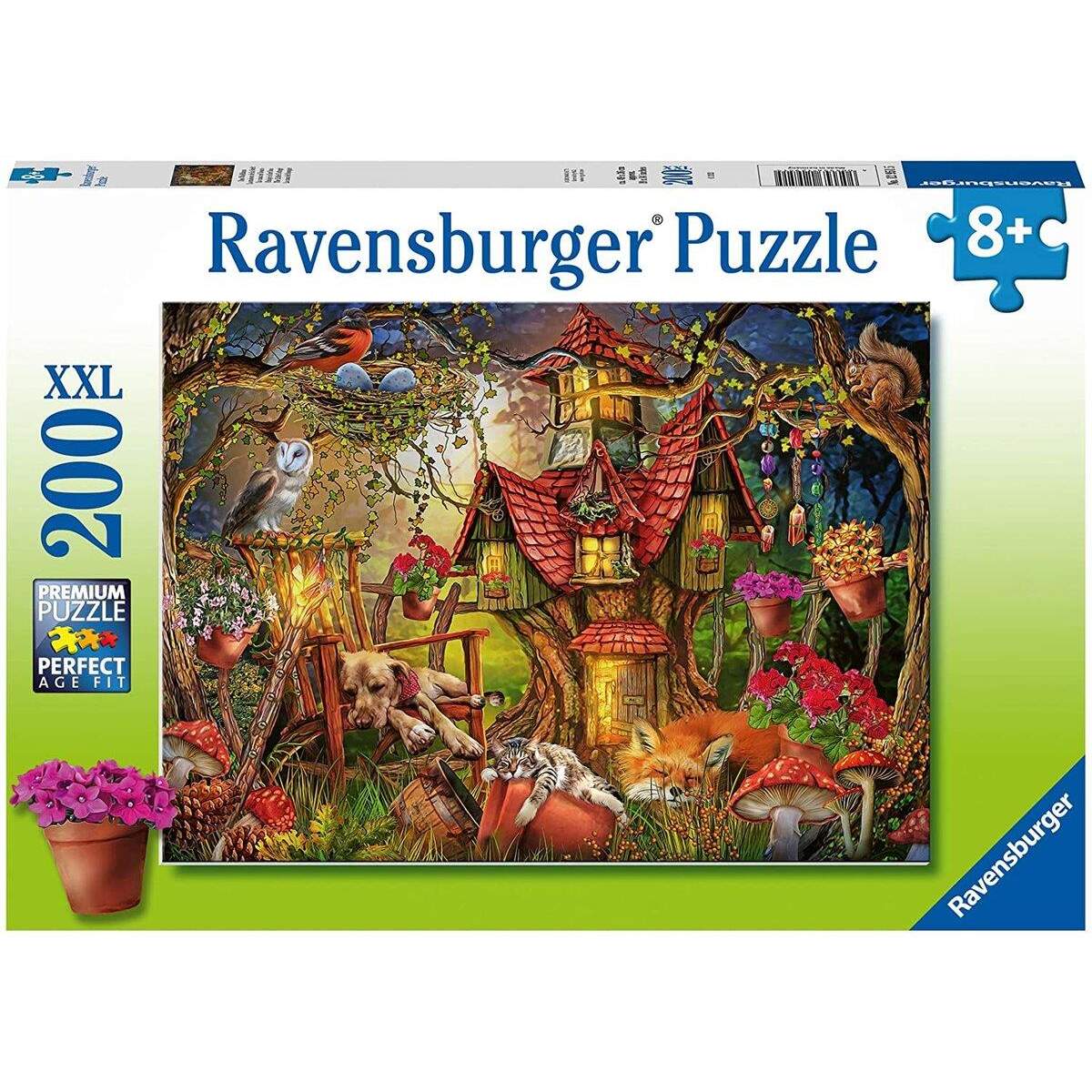 Ravensburger XXL-Puzzle: Das Waldhaus, 200 Teile