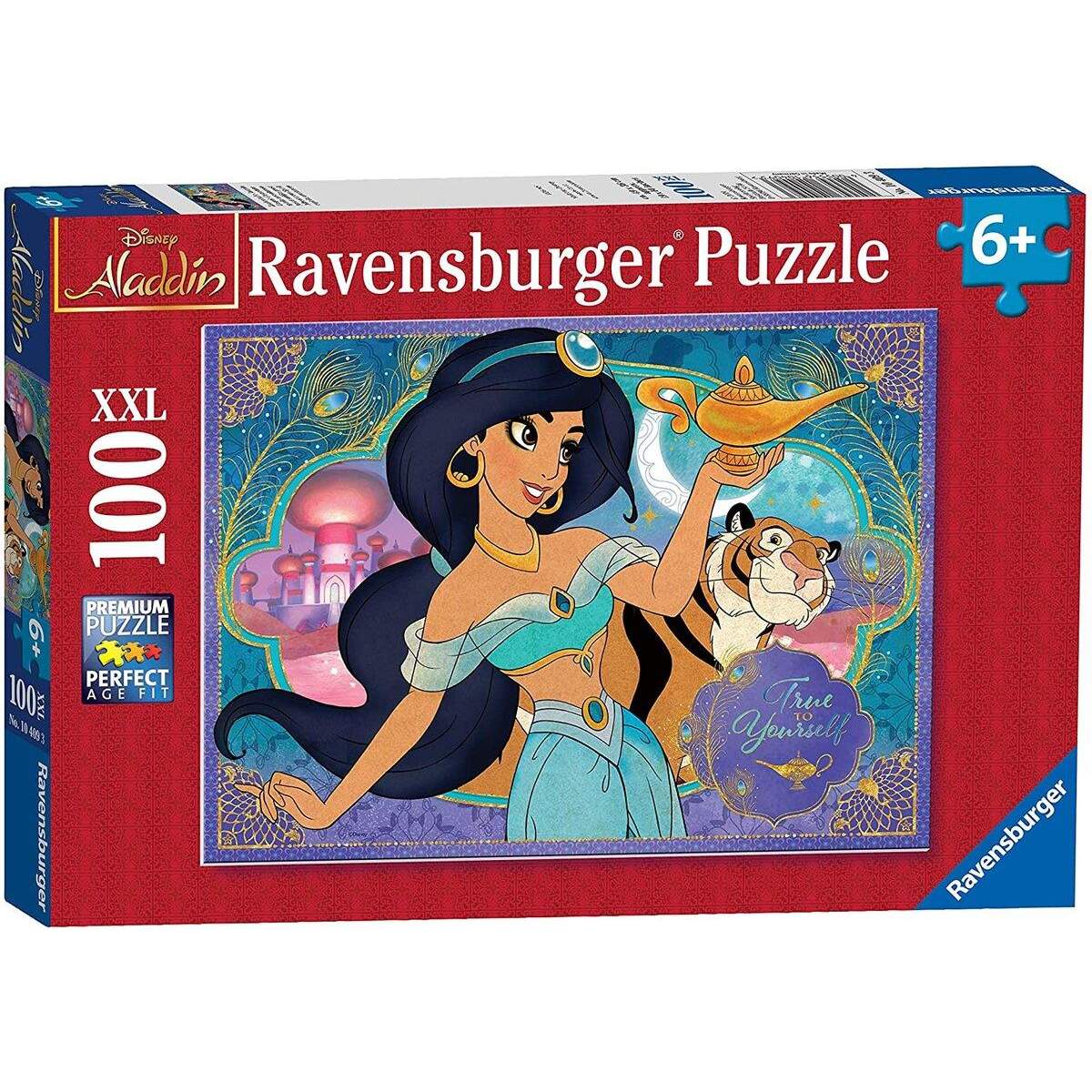 Ravensburger XXl Puzzle Disney Aladdin Zauberhafte Jasmin, 100 Teile