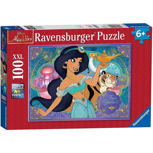 Ravensburger XXl Puzzle Disney Aladdin Zauberhafte Jasmin, 100 Teile