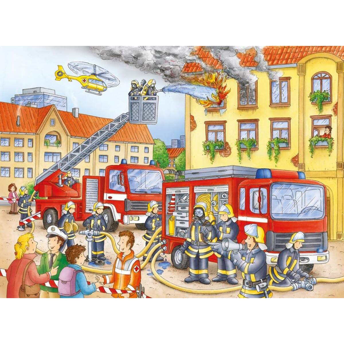 Ravensburger XXL Puzzle Unsere Feuerwehr, 100 Teile