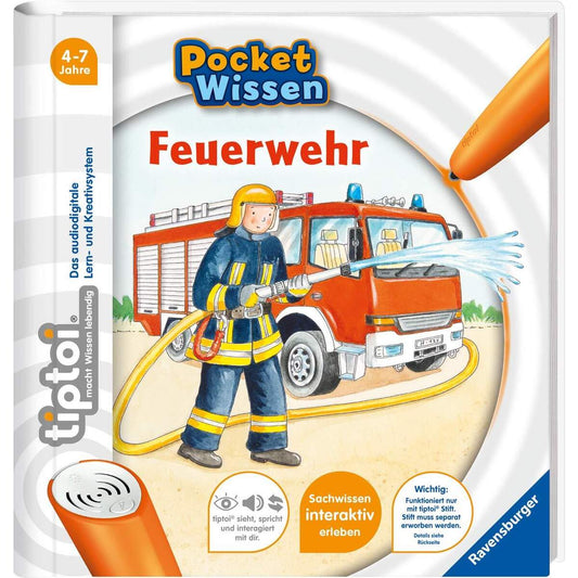 Ravensburger tiptoi Pocket Wissen: Feuerwehr