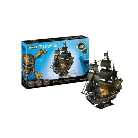 Revell 3D Puzzle - Black Pearl, LED Edition, 293 Teile