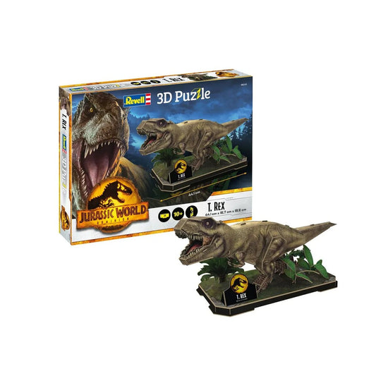 Revell 3D-Puzzle Jurassic World Dominion - T-Rex, 54 Teile