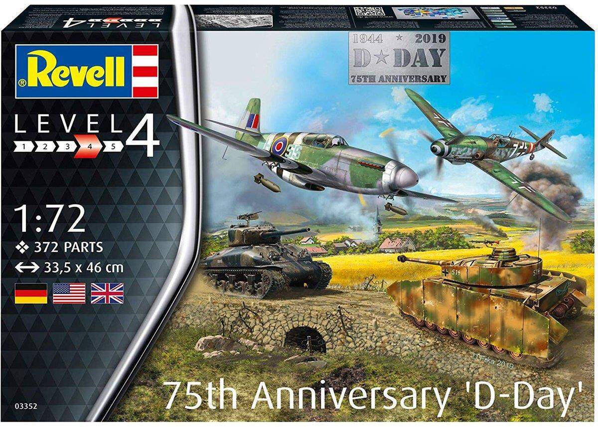 Revell 75th Anniversary Set D-Day 1:72