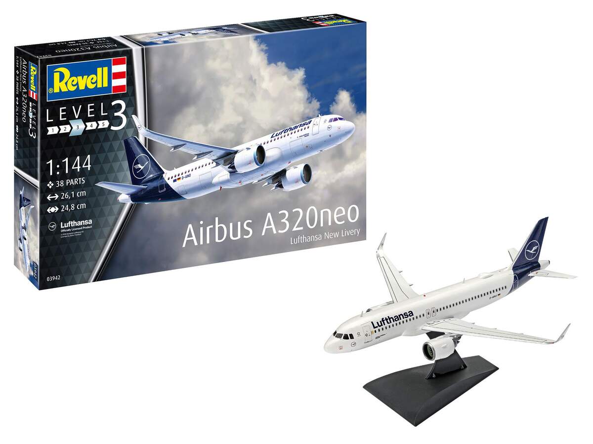 Revell Airbus A320neo Lufthansa "New Livery"