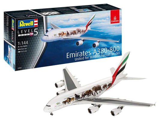 Revell Airbus A380-800 Emirates "Wild Life"