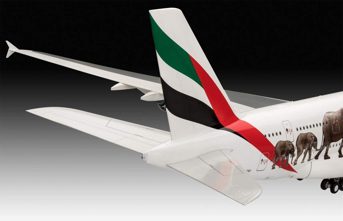 Revell Airbus A380-800 Emirates "Wild Life"