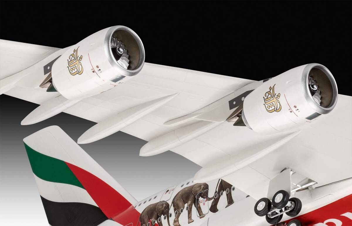 Revell Airbus A380-800 Emirates "Wild Life"