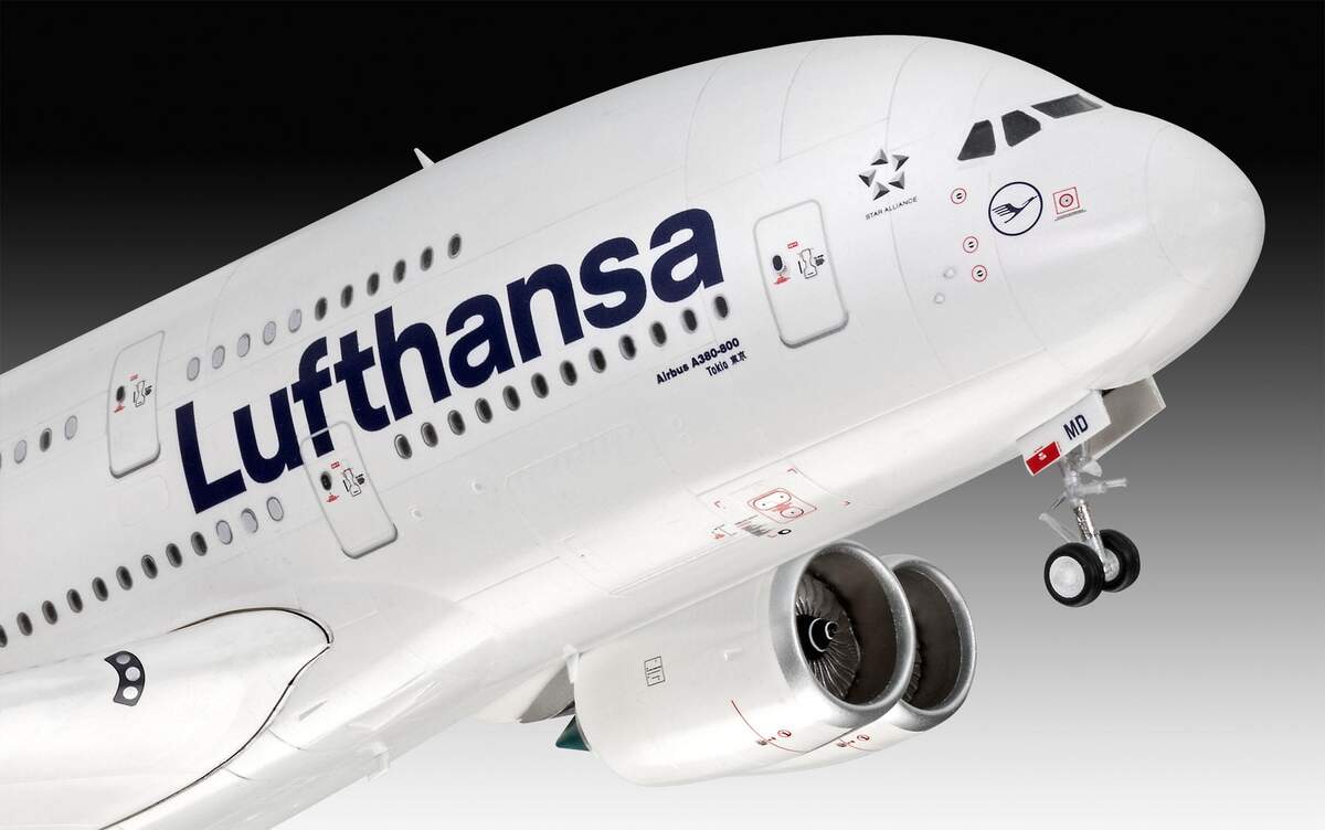 Revell Airbus A380-800 Lufthansa New, Maßstab 1:144