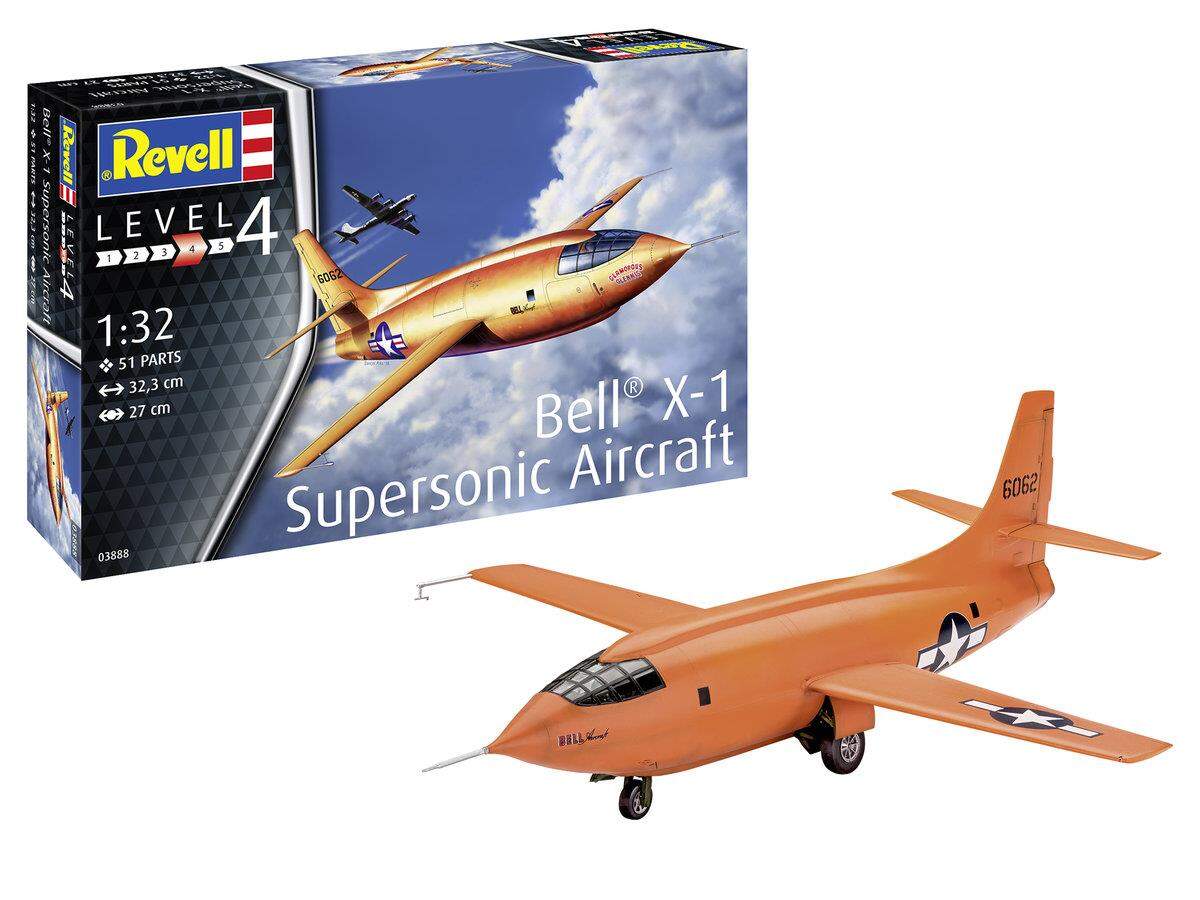 Revell Bell X-1 Supersonic Aircraft, Maßstab: 1:32