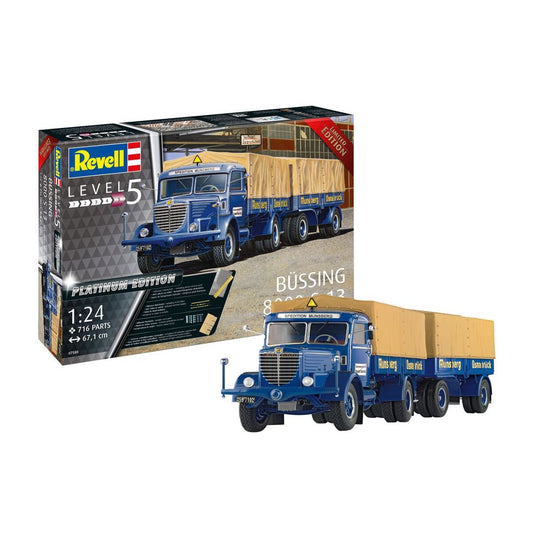 Revell Büssing 8000 S 13 mit Trailer "Platinum Edition"