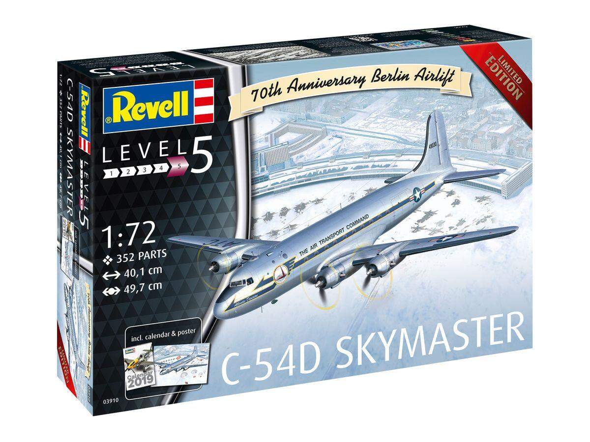 Revell C-54D Berlin Airlift 70th Anniversary, Maßstab: 1:72