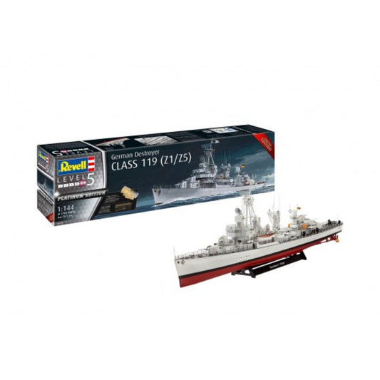 Revell German Destroyer Class 119 (Z1/Z5) "Platinum Edition"
