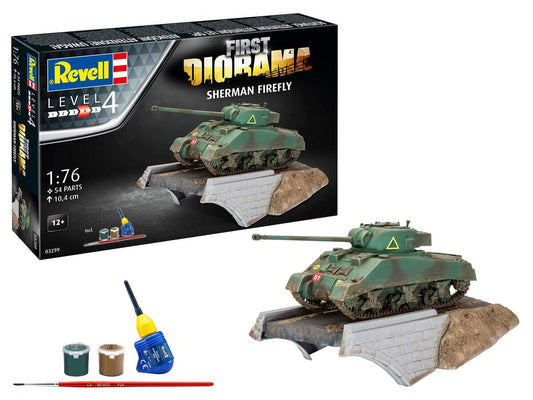 Revell First Diorama Set - Sherman Firefly