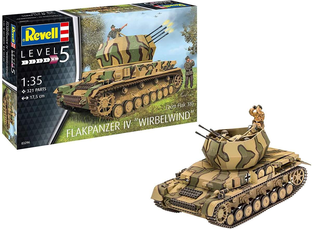Revell Flakpanzer IV Wirbelwind
