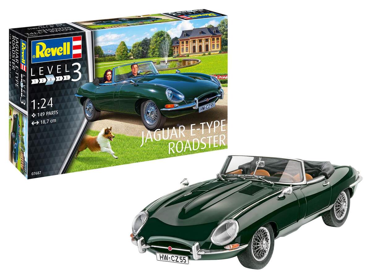 Revell Jaguar E-Type Roadster