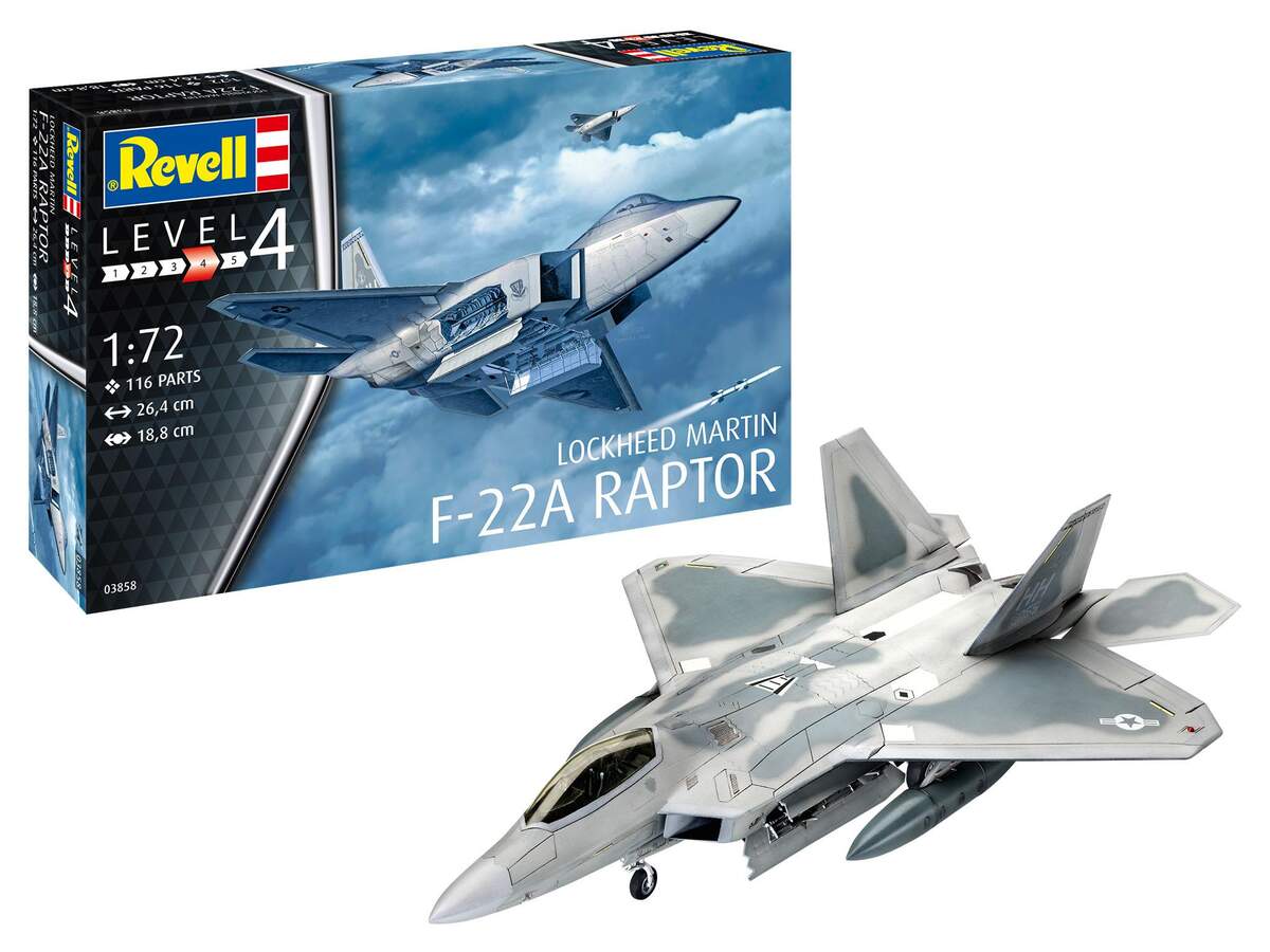 Revell Lockheed Martin F-22A Raptor