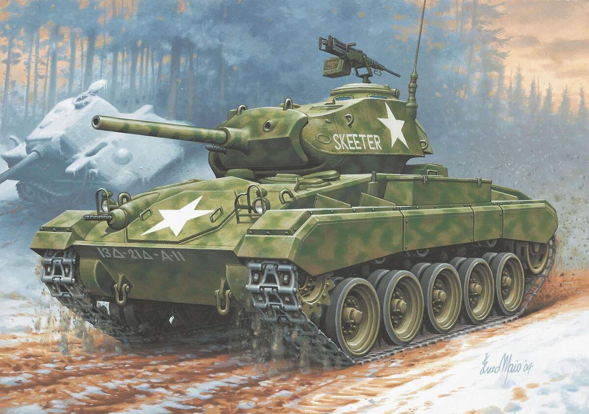 Revell M24 Chaffee
