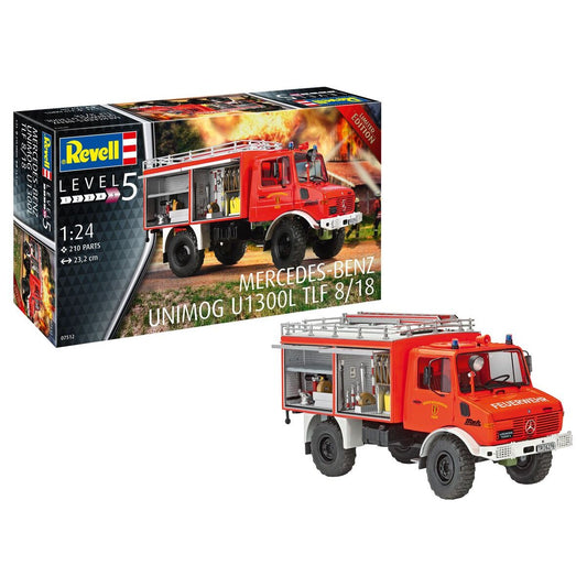 Revell Mercedes-Benz Unimog U 1300 L TLF 8/18