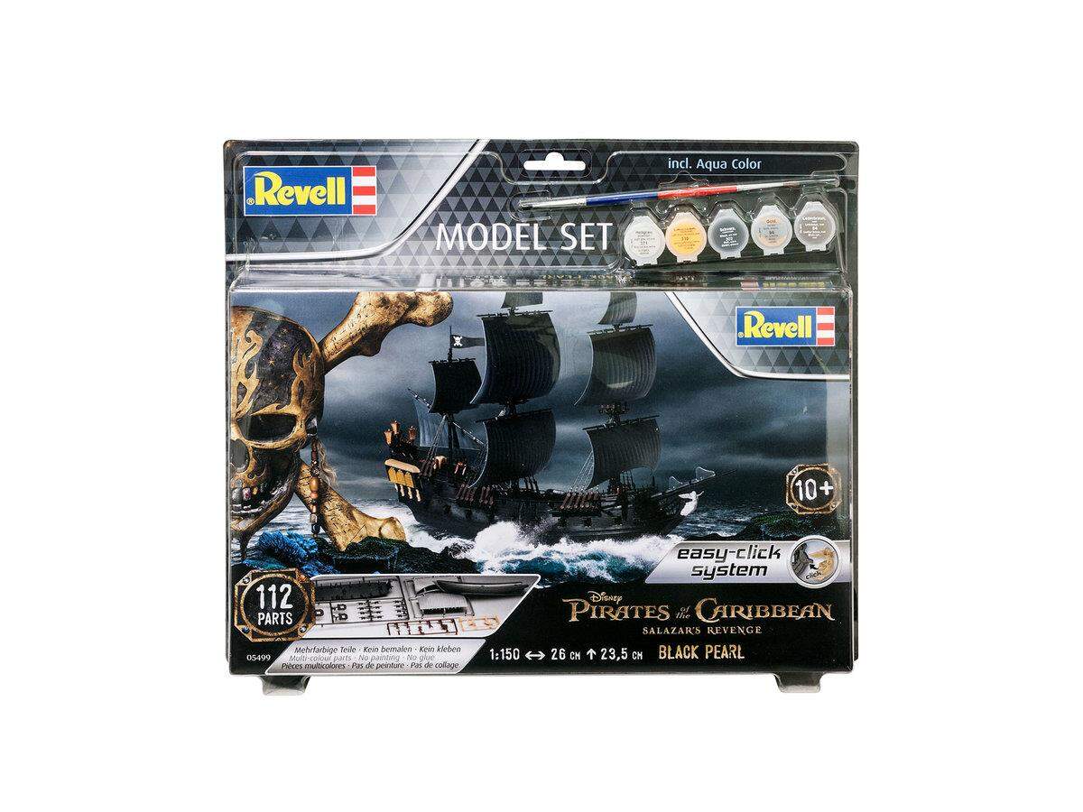 Revell Model Set Black Pearl easy-click, Maßstab: 1:150