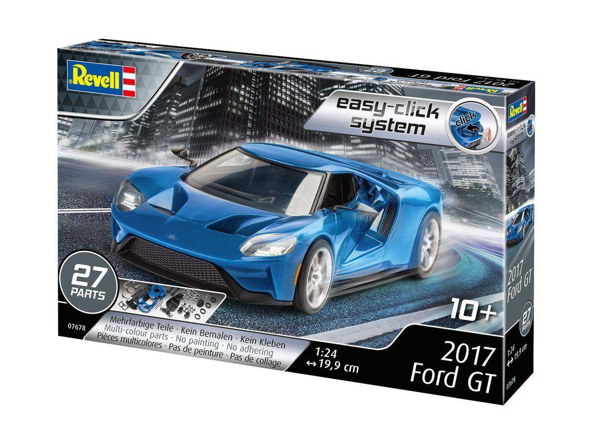 Revell Modellbau Rennwagen 2017 Ford GT, Maßstab 1:24