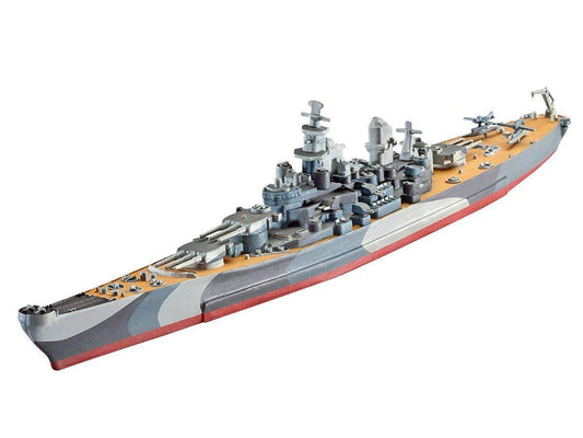 Revell Modellbausatz Kampfschiff U.S.S. Missouri (WWII) 1:1200