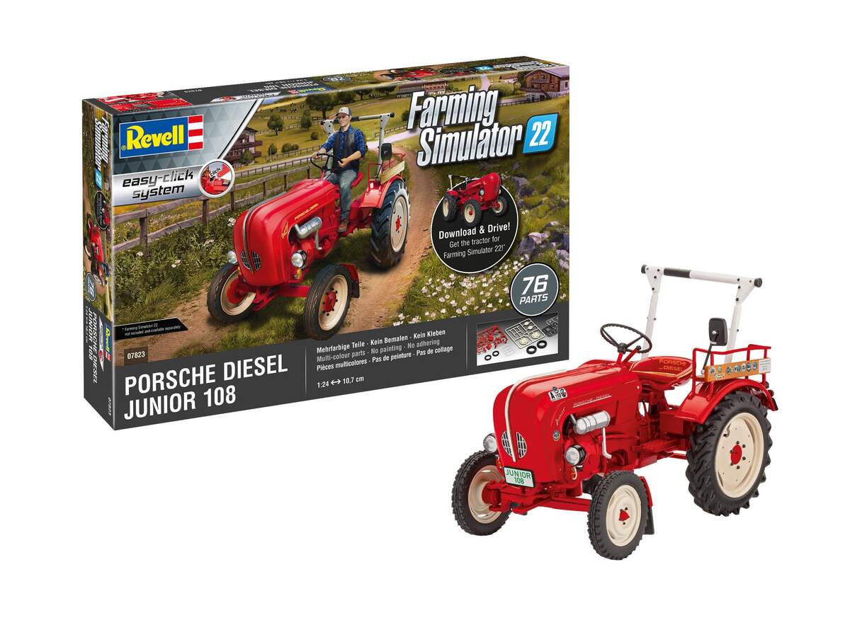 Revell Porsche Junior 108 - Farming Simulator Edition