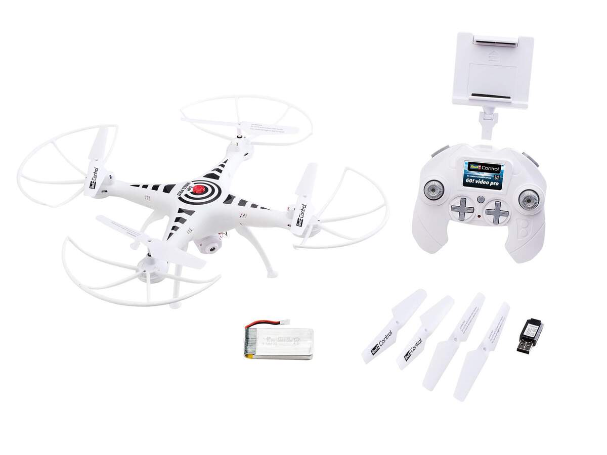 Revell RC Camera-Quadrocopter "Go! VIDEO PRO"