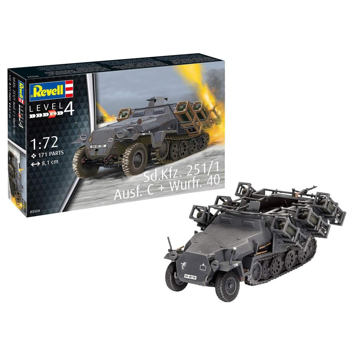 Revell Sd.Kfz. 251/1 Ausf.C + Wurfr. 40