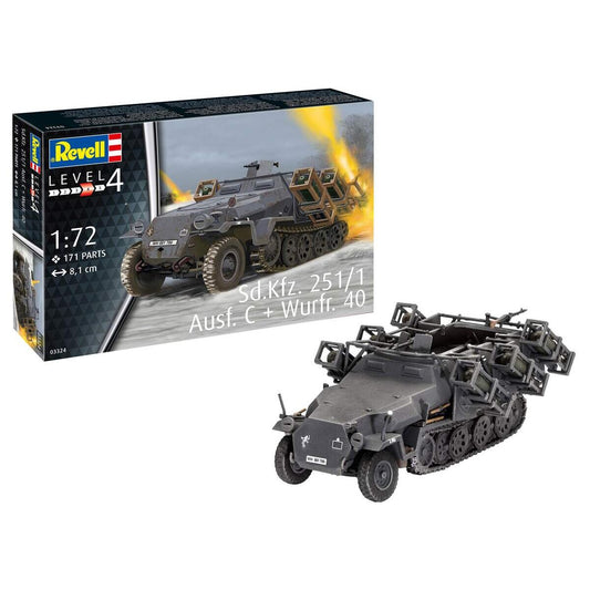 Revell Sd.Kfz. 251/1 Ausf.C + Wurfr. 40