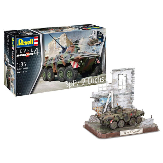 Revell SpPz2 Luchs & 3D Puzzle Diorama