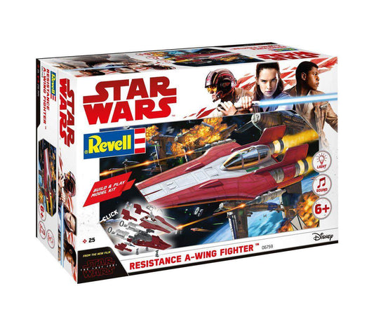 Revell Star Wars A-Wing Fighter Rot 1:44