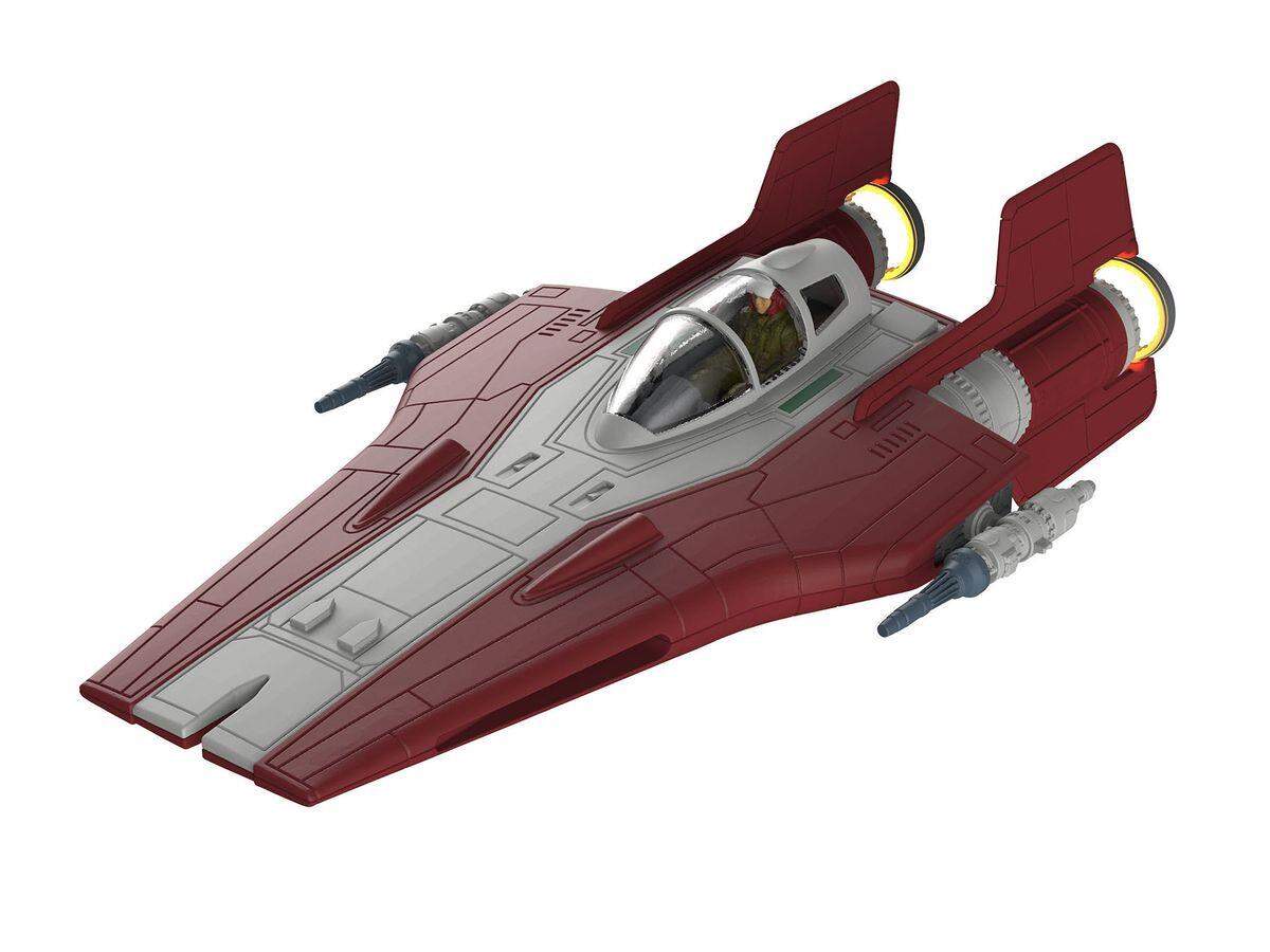 Revell Star Wars A-Wing Fighter Rot 1:44