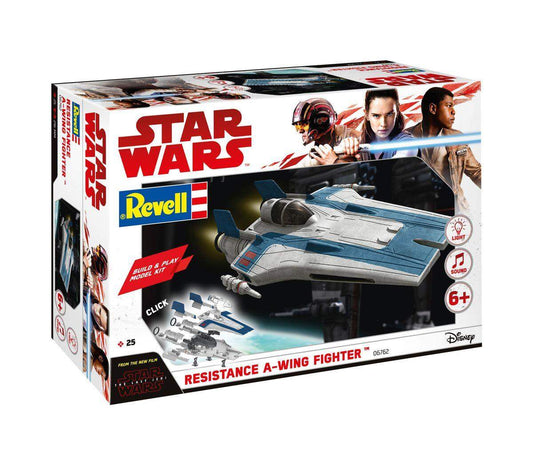 Revell Star Wars A-Wing Fighter Blau 1:44