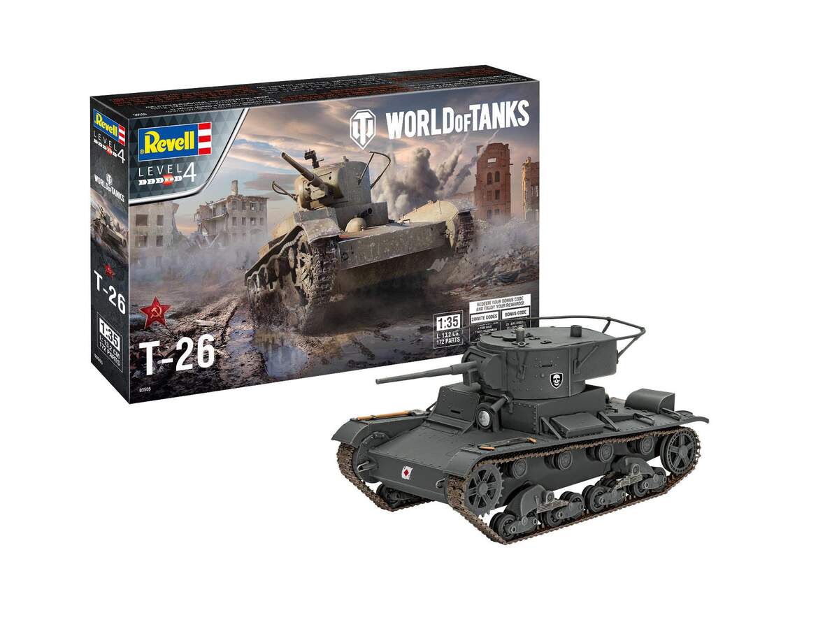 Revell T-26 "World of Tanks"