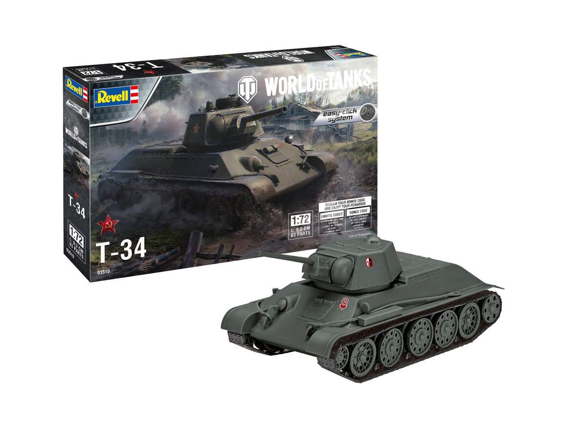 Revell T-34 "World of Tanks"