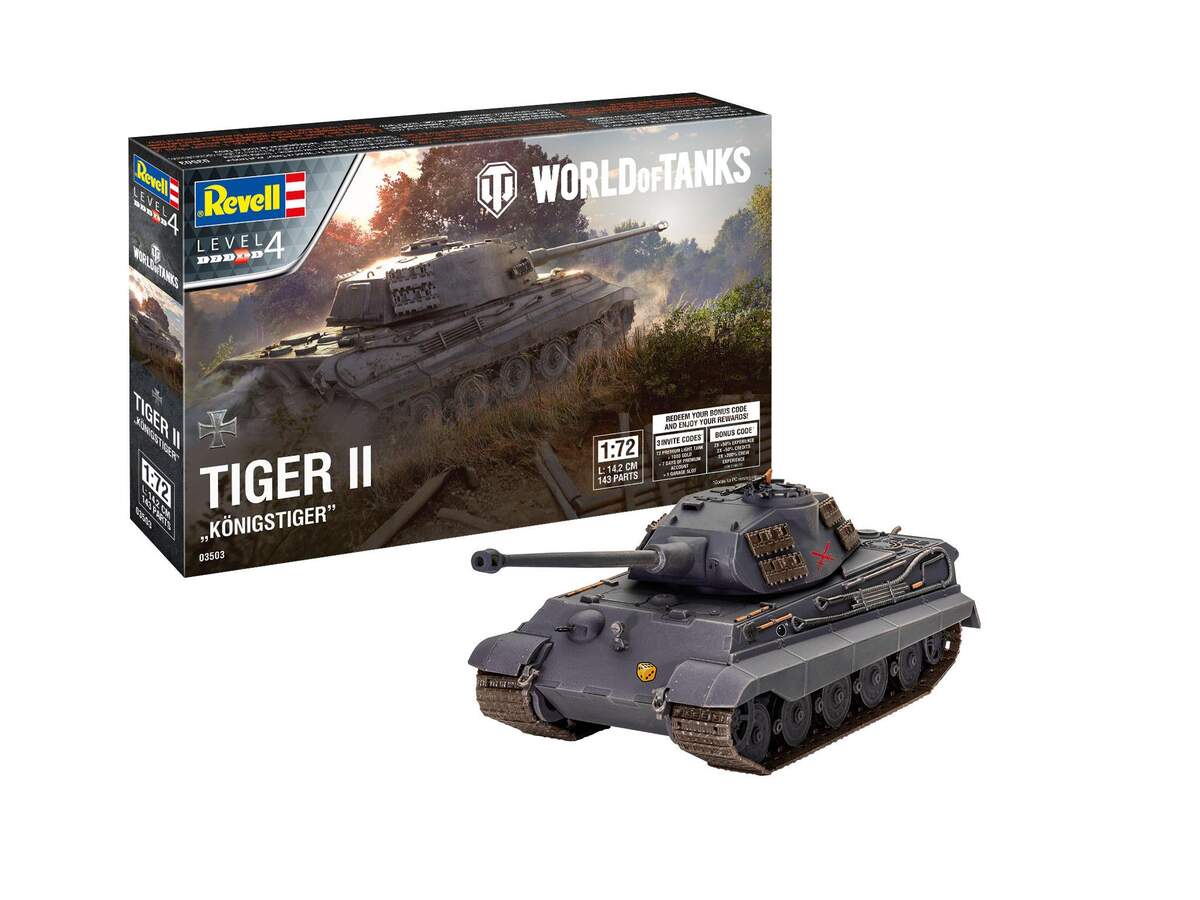 Revell Tiger II Ausf. B "Königstiger" "World of Tanks"