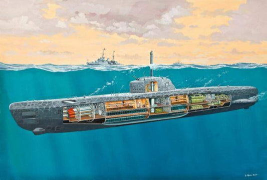 Revell U-Boot Typ XXI U 2540 &Interi