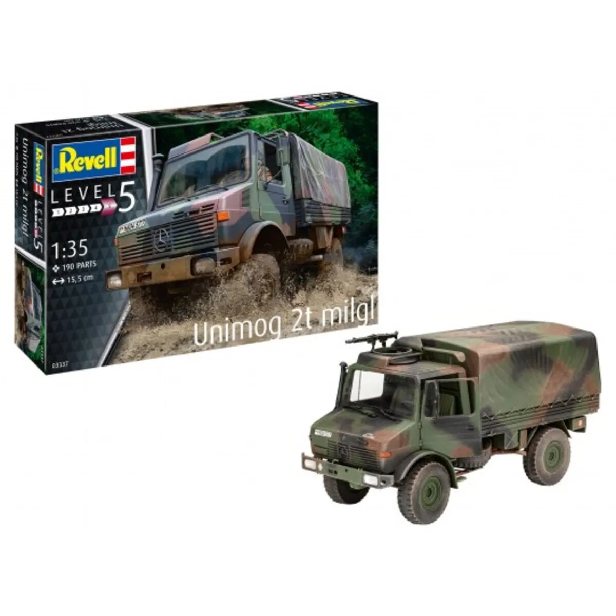 Revell Unimog 2t milgl