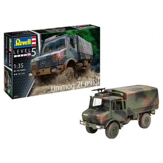 Revell Unimog 2t milgl
