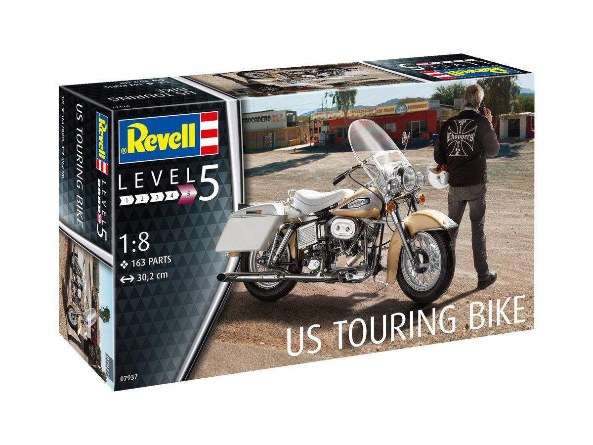 Revell US Touring Bike, Maßstab: 1:8