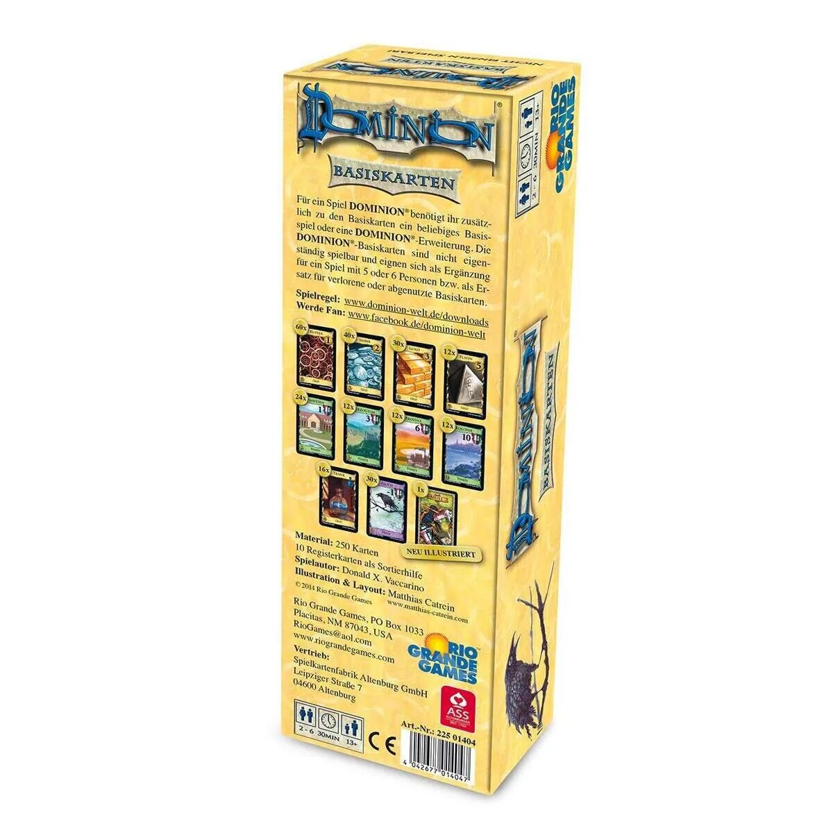 Rio Grande Games Dominion Erweiterung, Basiskartenset