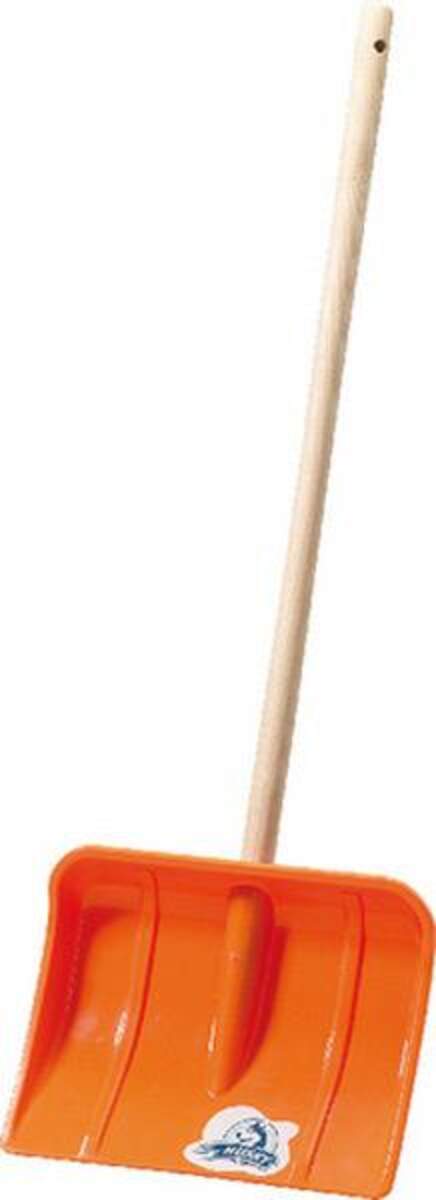 Romulus Schneeschaufel für Kinder, orange, 87cm