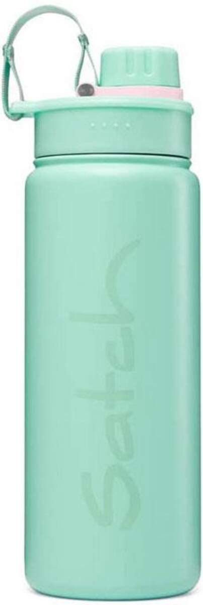 Satch Edelstahl-Trinkflasche Alu 0,5l Mint
