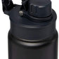 Satch Edelstahl-Trinkflasche Alu 0,5l Schwarz (Black Steel)