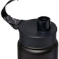 Satch Edelstahl-Trinkflasche Alu 0,5l Schwarz (Black Steel)